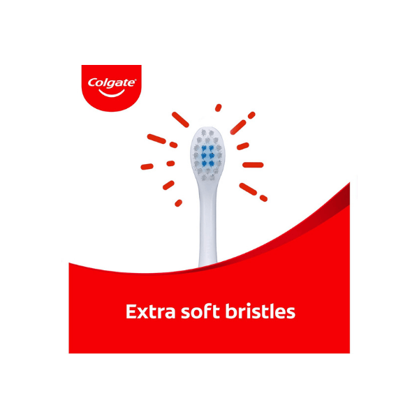 Colgate My First Manual Toothbrush for Toddlers 0-2 Years Extra Soft Bristle, 1 Pack