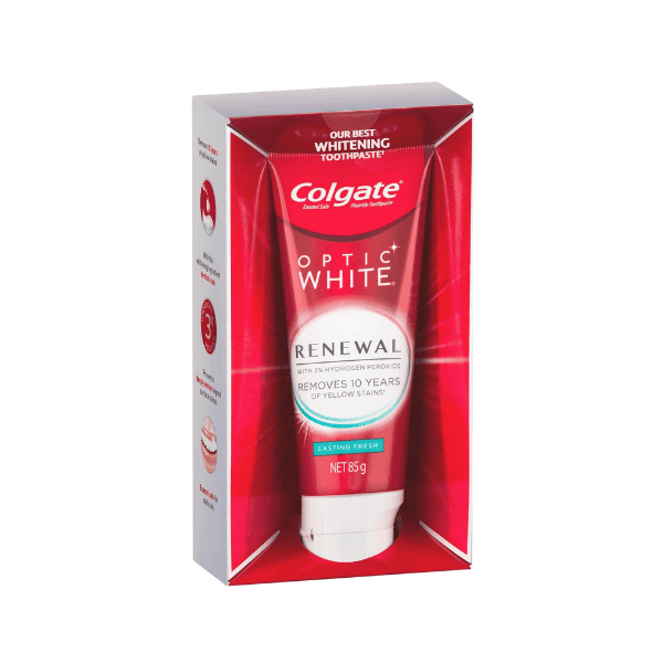 Colgate Optic White Renewal Teeth Whitening Toothpaste 85g