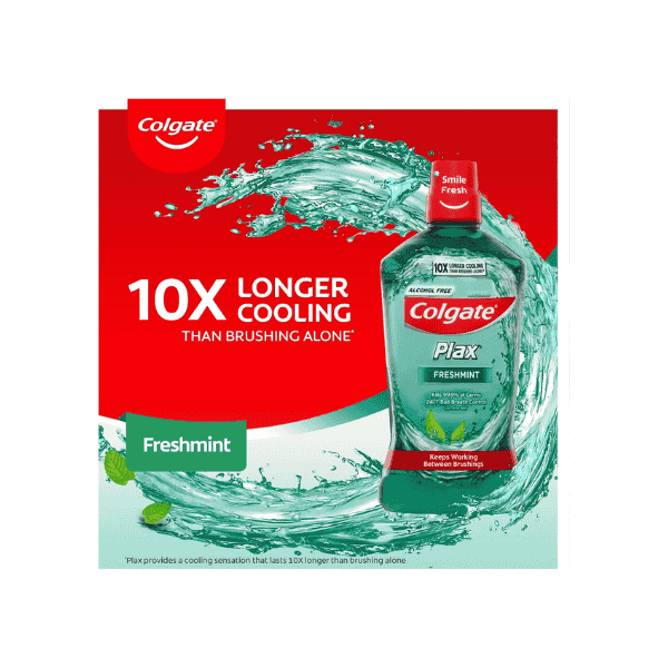 Colgate Plax Antibacterial Mouthwash Alcohol Free 1L