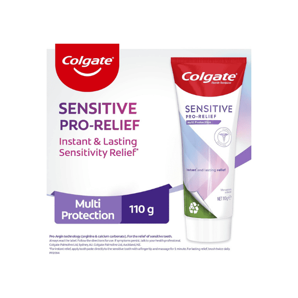 Colgate Sensitive Pro Relief Toothpaste 110g Clinically Proven Relief for Sensitive Teeth and Gum Health