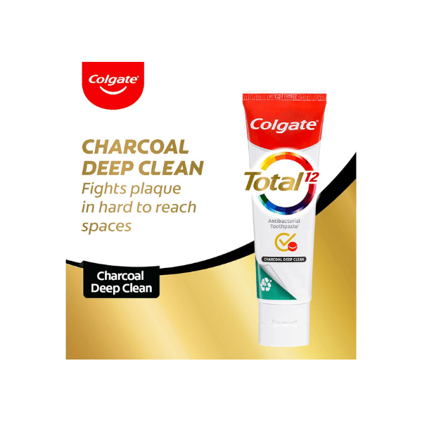 Colgate Total Charcoal Deep Clean Toothpaste 200g