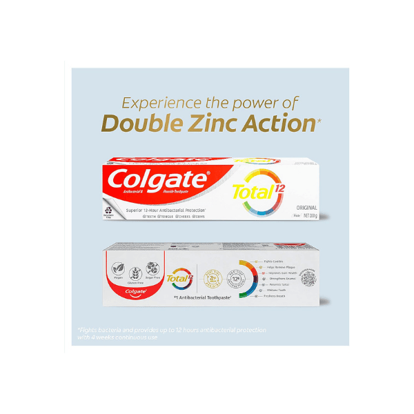 Colgate Total Original Antibacterial Toothpaste 220g