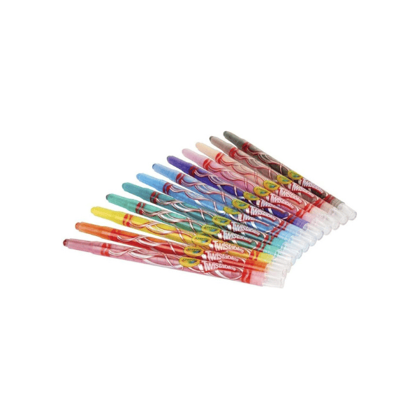 Crayola Twistables Crayons - 12 Pack of Child Safe Nontoxic Colors for Art