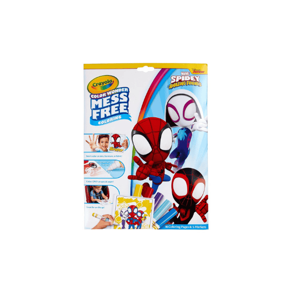 Crayola Color Wonder Spidey - Creative Coloring Without the Mess