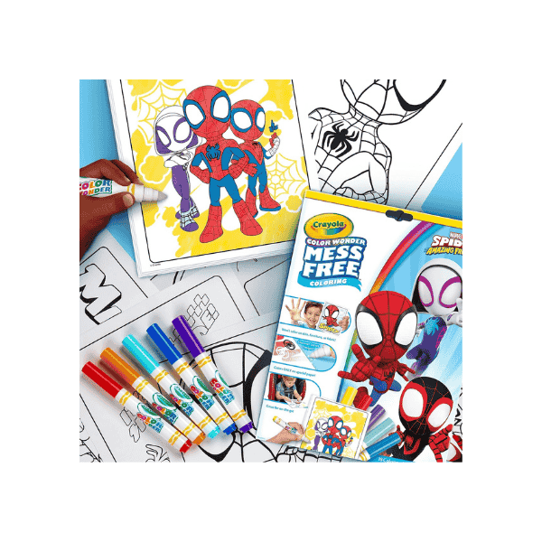 Crayola Color Wonder Spidey - Creative Coloring Without the Mess