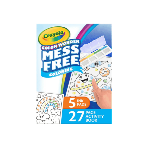 Crayola Mess-Free Finger Painting Set Ideal for Creative Play Ages 3-6