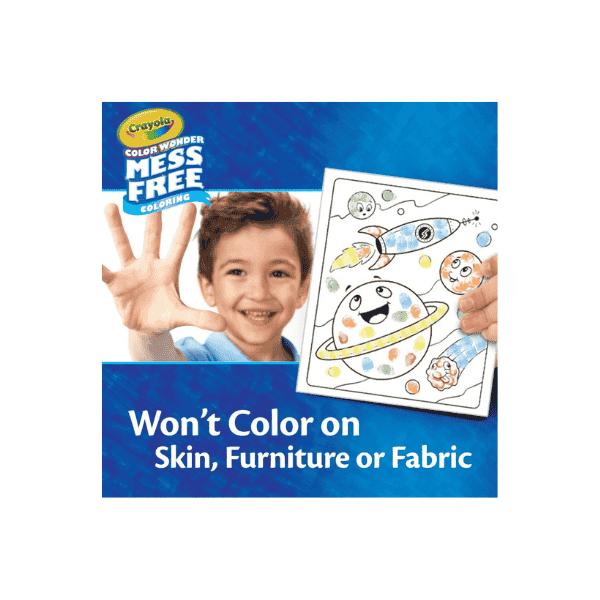 Crayola Mess-Free Finger Painting Set Ideal for Creative Play Ages 3-6