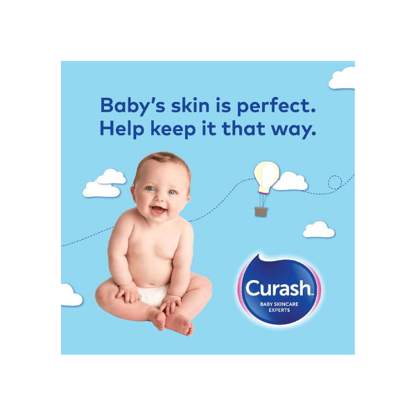 Curash Fragrance Free Baby Wipes pH Balanced Sensitive Skin 480 Wipes 6x80