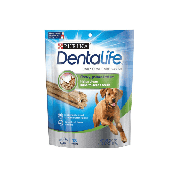 Dentalife Large Breed Adult Dog Treats 18 Chews 587g