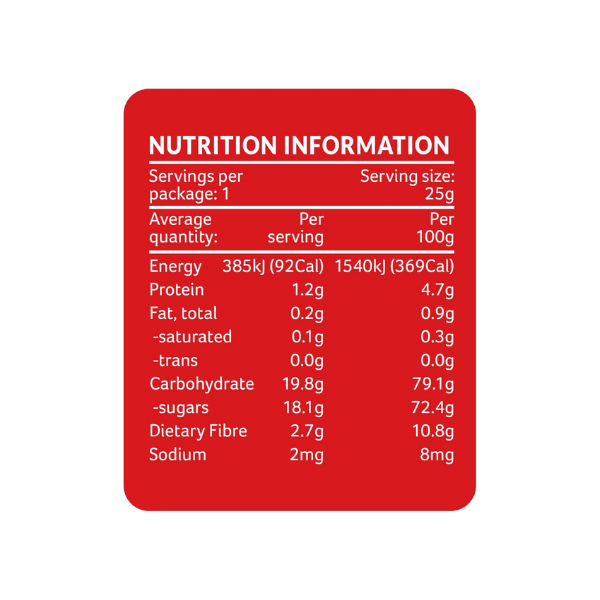 DJ&A Fruity Crisps Strawberry 25g – Natural Sweet and Healthy Fruit Snack