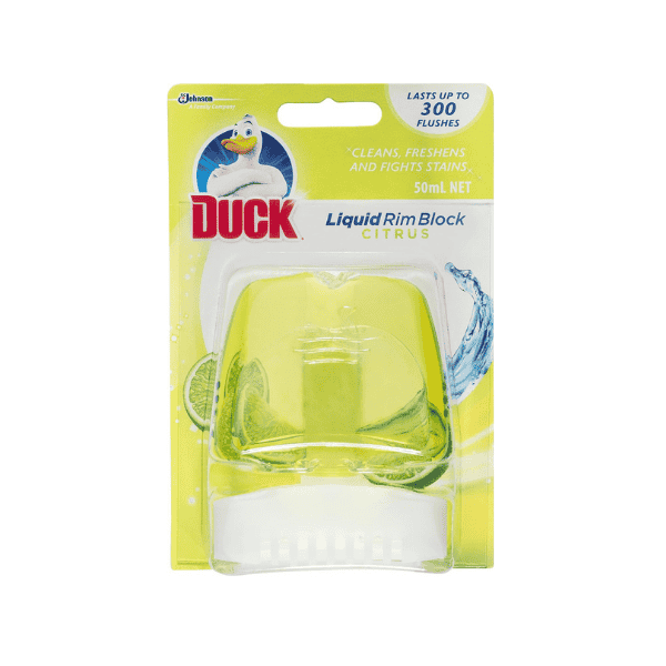 DUCK Citrus Rim Block Toilet Cleaner 50ml