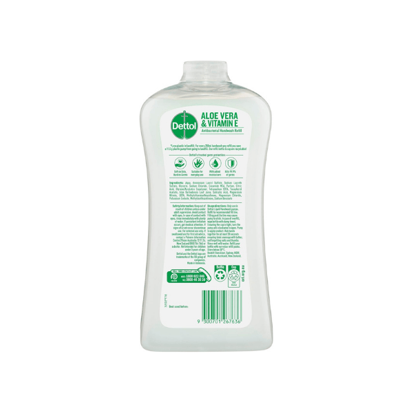 Dettol 950ml Moisture Hand Wash Refill Disinfecting Cream Pack of 3