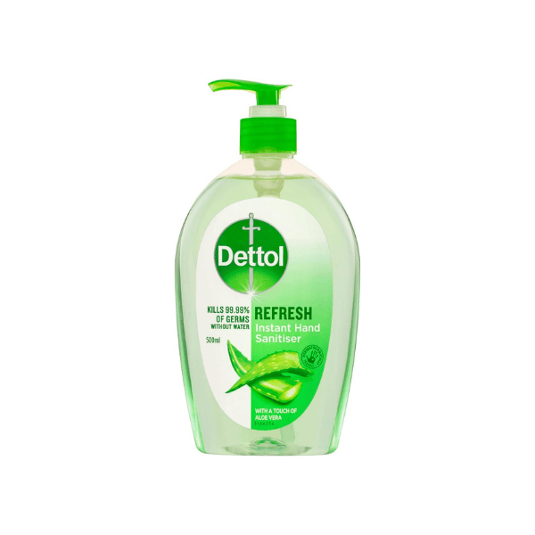 Dettol Healthy Touch Instant Hand Sanitiser Refresh Convenient 500ml Bottle