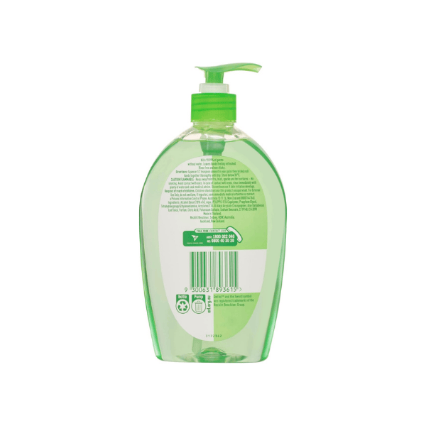 Dettol Healthy Touch Instant Hand Sanitiser Refresh Convenient 500ml Bottle