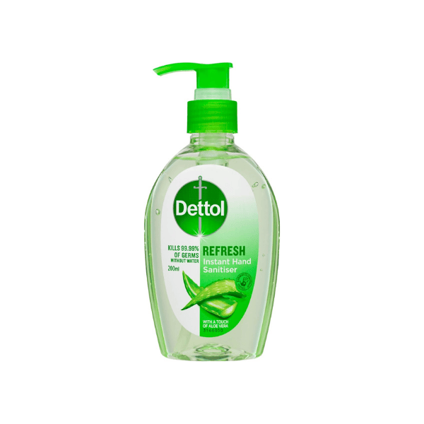 Dettol Hand Sanitiser 200ml Instant Refreshing Liquid for Clean Hands