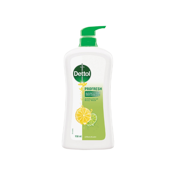 Dettol Profresh Shower Gel Body Wash  Citrus Burst 950ml 3-Pack