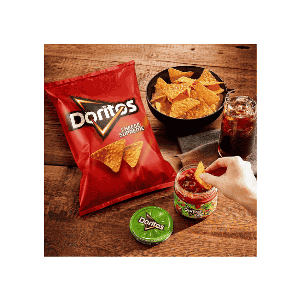 Doritos Corn Chips Cheese Supreme Perfect 170g Share Pack for Snacking