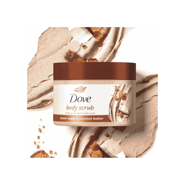 Dove Exfoliating Body Polish with Brown Sugar & Coconut Butter 298g