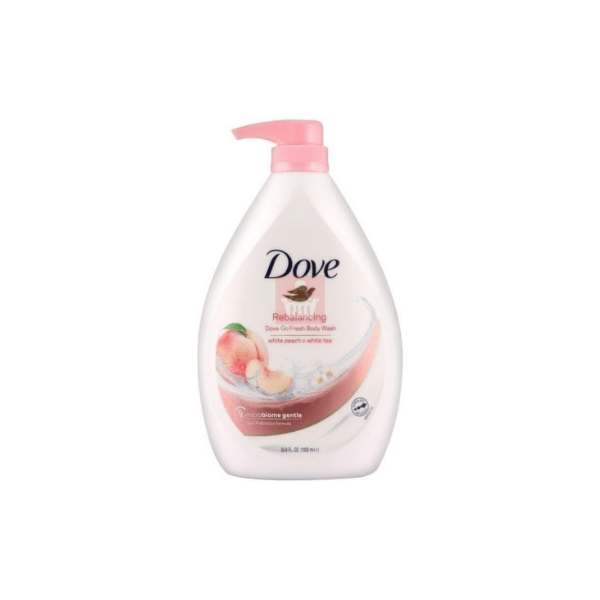 Dove Body Wash with White Peach & White Tea 1000 ml Rebalancing Formula