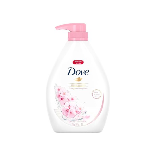 Dove Sakura Blossom Body Wash 1L