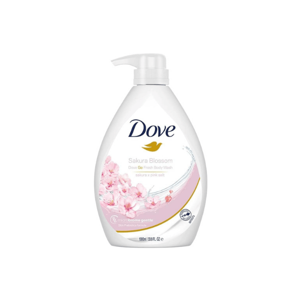 Dove Sakura Blossom Body Wash 1L