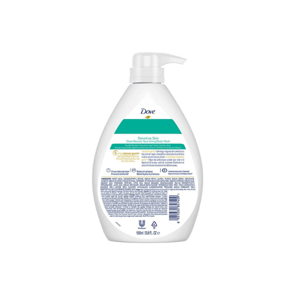 Dove Nourishing Body Wash for Sensitive Skin 1000 ml