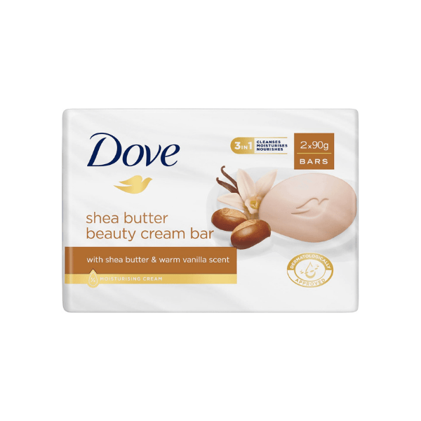 Dove Shea Butter Beauty Cream Bar 2 x 90g