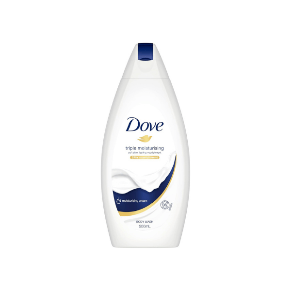 Dove Triple Moisturizing Body Wash 500ml