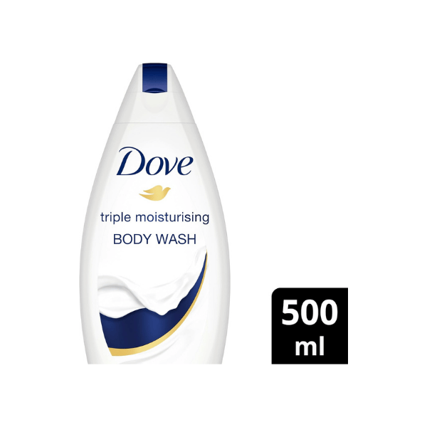 Dove Triple Moisturizing Body Wash 500ml