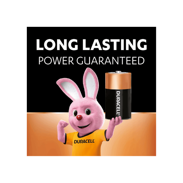 Duracell Coppertop D Batteries Pack of 4