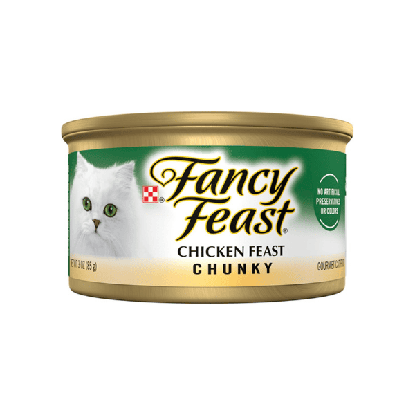 FANCY FEAST Adult Chunky Chicken 24-Pack 85g Tender Chicken Wet Cat Food