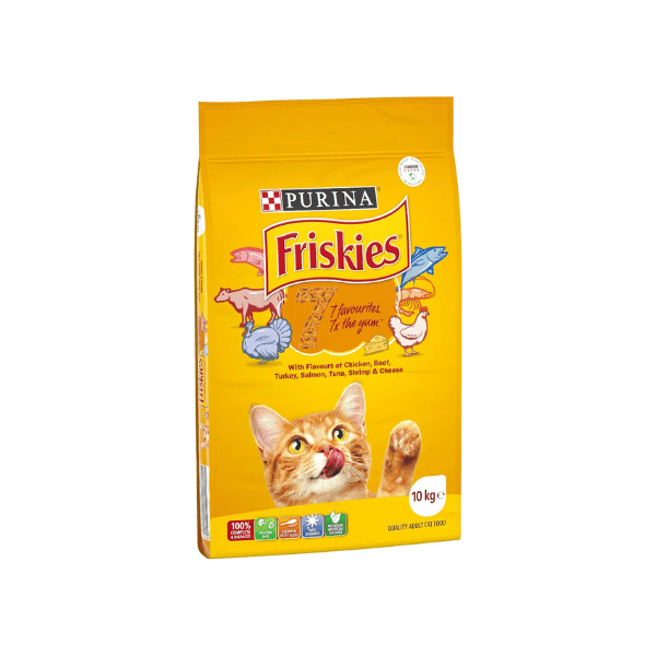 FRISKIES Adult Dry Cat Food 7-10kg Perfect for a Healthy Lifestyle