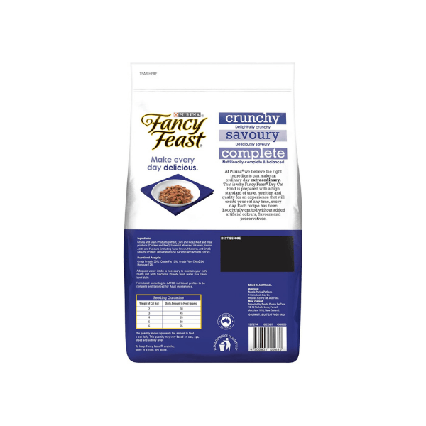 Fancy Feast 1.4 Kg Tuna Prawn Mackerel & Crab Delicious Wet Cat Food for Adults