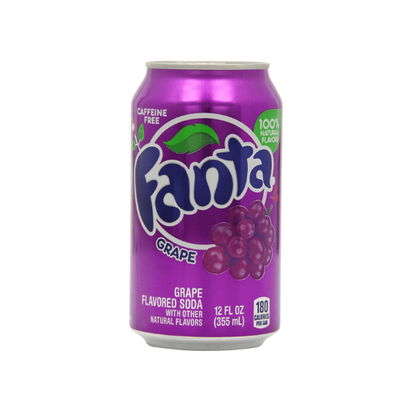 Fanta Grape Soda Can Multipack (12 x 355 mL)