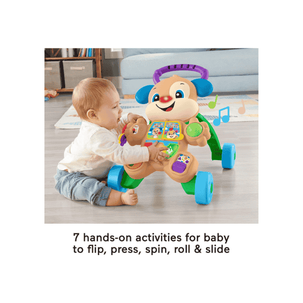 Fisher-Price Puppy Walker Laugh & Learn Fun for Babies