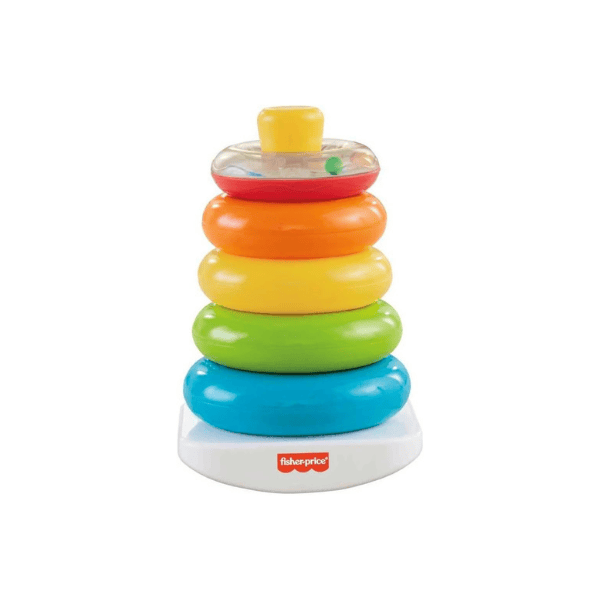 Fisher-Price Rock-a-Stack & Baby’s First Blocks Fun Gift Set for Infants 6+ Months