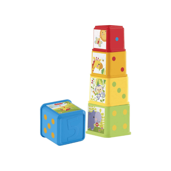 Fisher-Price Nesting and Stacking Blocks Engaging Toys for Early Development