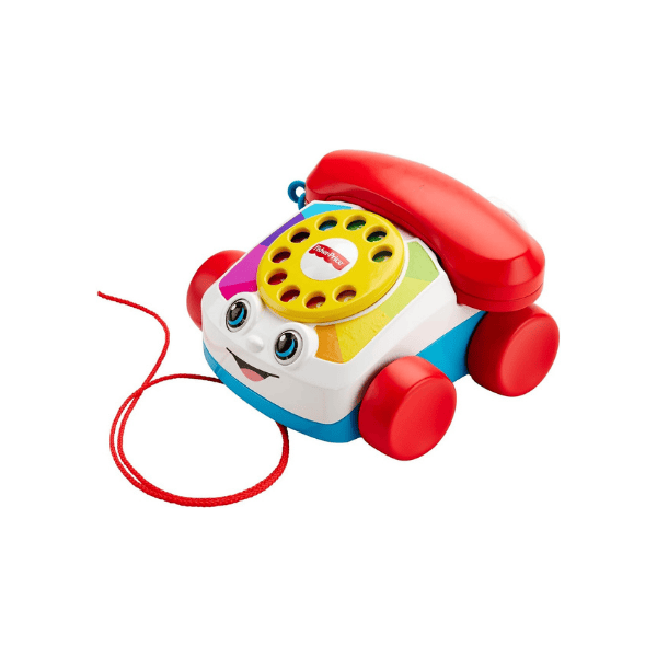 Fisher-Price Pull-Along Chatter Telephone A Fun Pretend Phone Toy for Toddlers