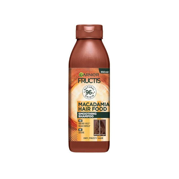 Garnier Fructis Macadamia Hair Food Shampoo 350ml for Ultimate Cleansing