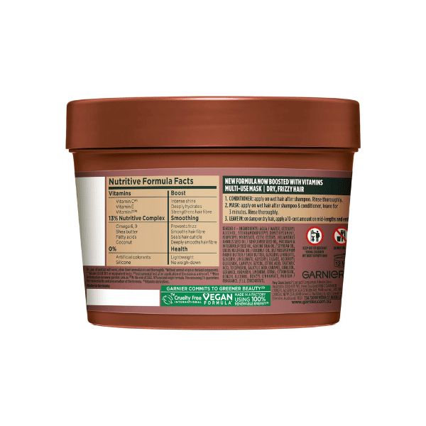 Garnier Fructis 3-in-1 Macadamia Mask for Smoother Hair 390 ml