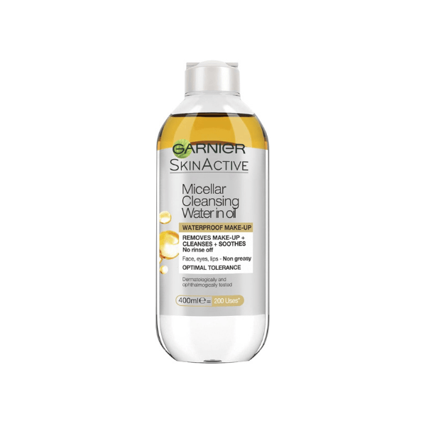 Garnier Micellar Cleansing Water with Oil 400ml Deep Cleanse & Hydrate Your Skin