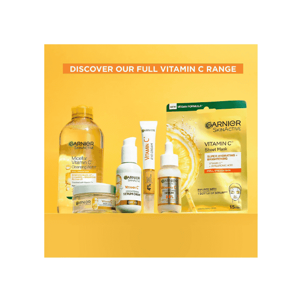 Garnier Skin Active Vitamin C Cleanser Refresh and Brighten Your Skin 200 ml