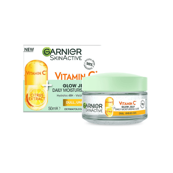 Garnier Vitamin C Glow Jelly Moisturiser For a Radiant Dewy Finish