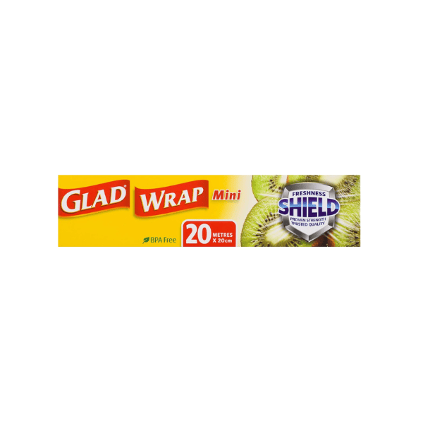 Glad Mini Cling 20 Metre Clear Food Storage Wrap pack of 1