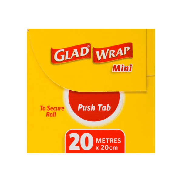 Glad Mini Cling 20 Metre Clear Food Storage Wrap pack of 1