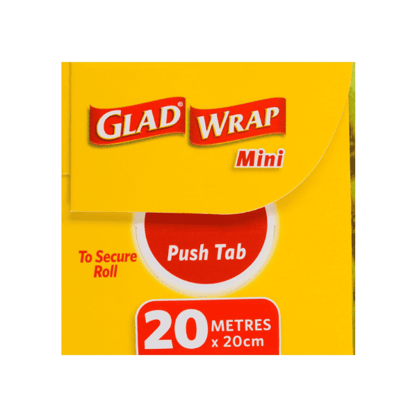 Glad Mini Cling 20 Metre Clear Food Storage Wrap pack of 1