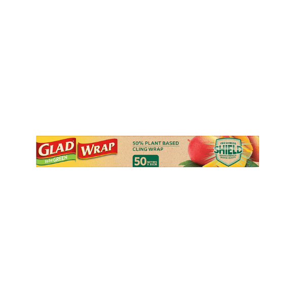 Glad To Be Green 50% Plant Based Cling Wrap 50 Metre pack of 1