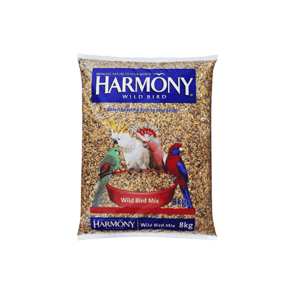 Harmony Wildbird 8Kg High-Quality Seed Blend for Your Feathered Friends