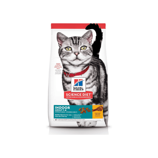 Hill's Science Diet Indoor Cat Dry Food 2kg Healthy Coat & Digestion