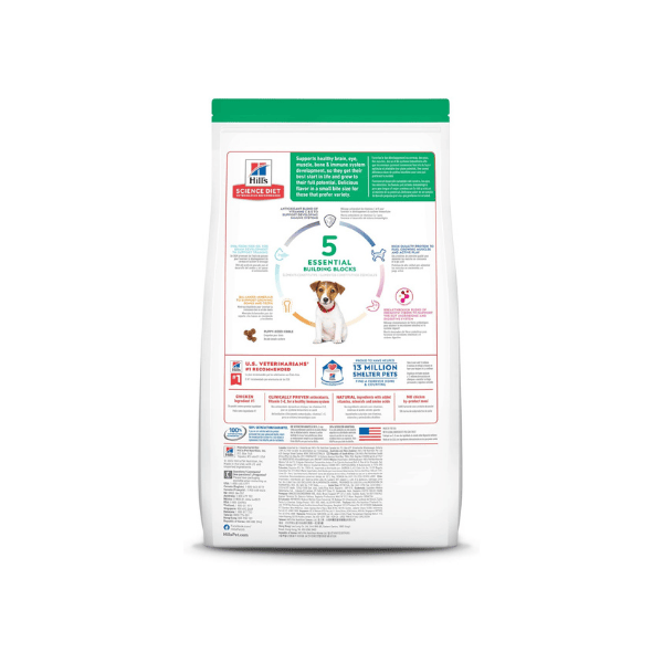 Hill's Science Diet Puppy Chicken & Barley Small Bites Recipe 2kg Dry Food for Puppies